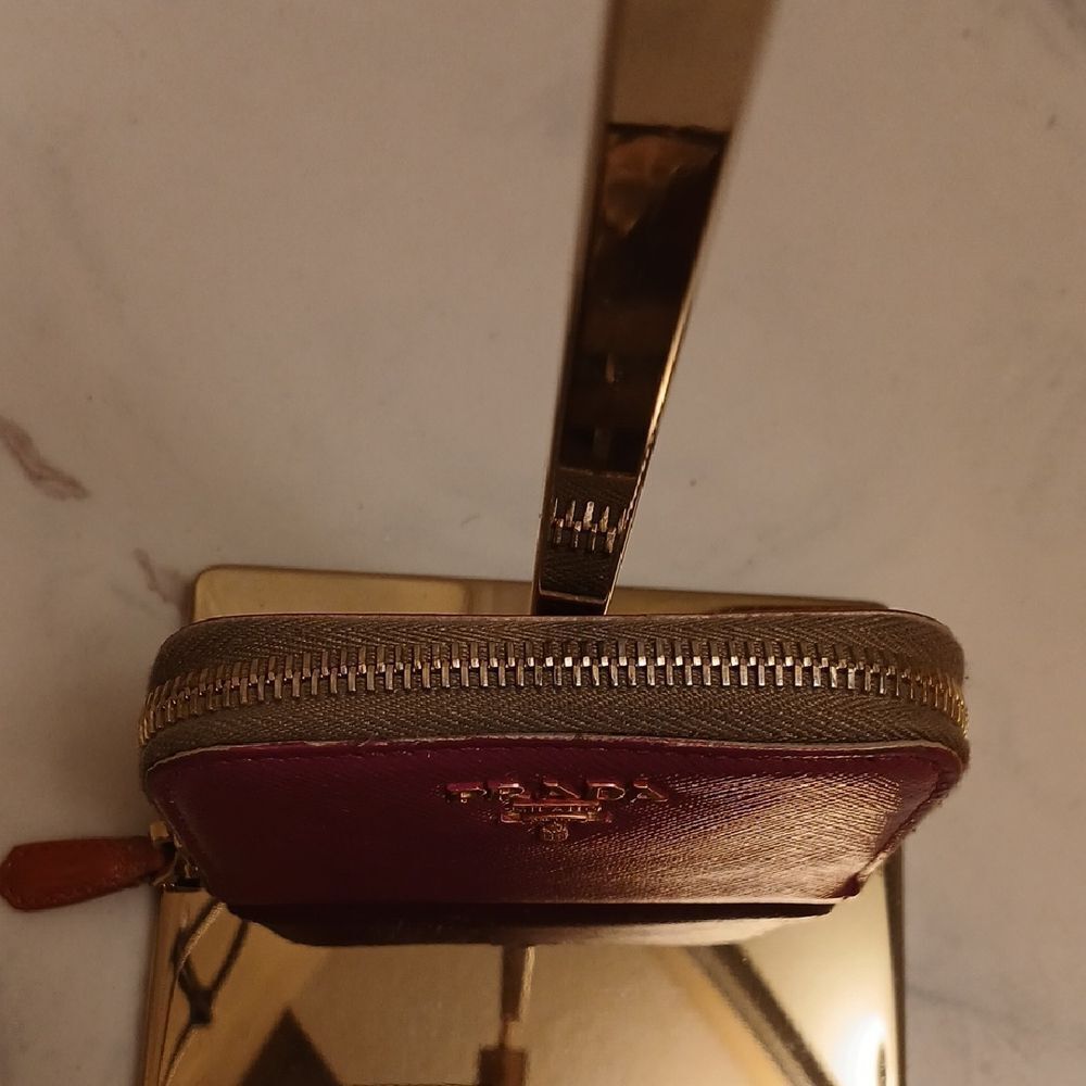 Prada Pink Saffiano Leather Wallet - Picture 8 of 8